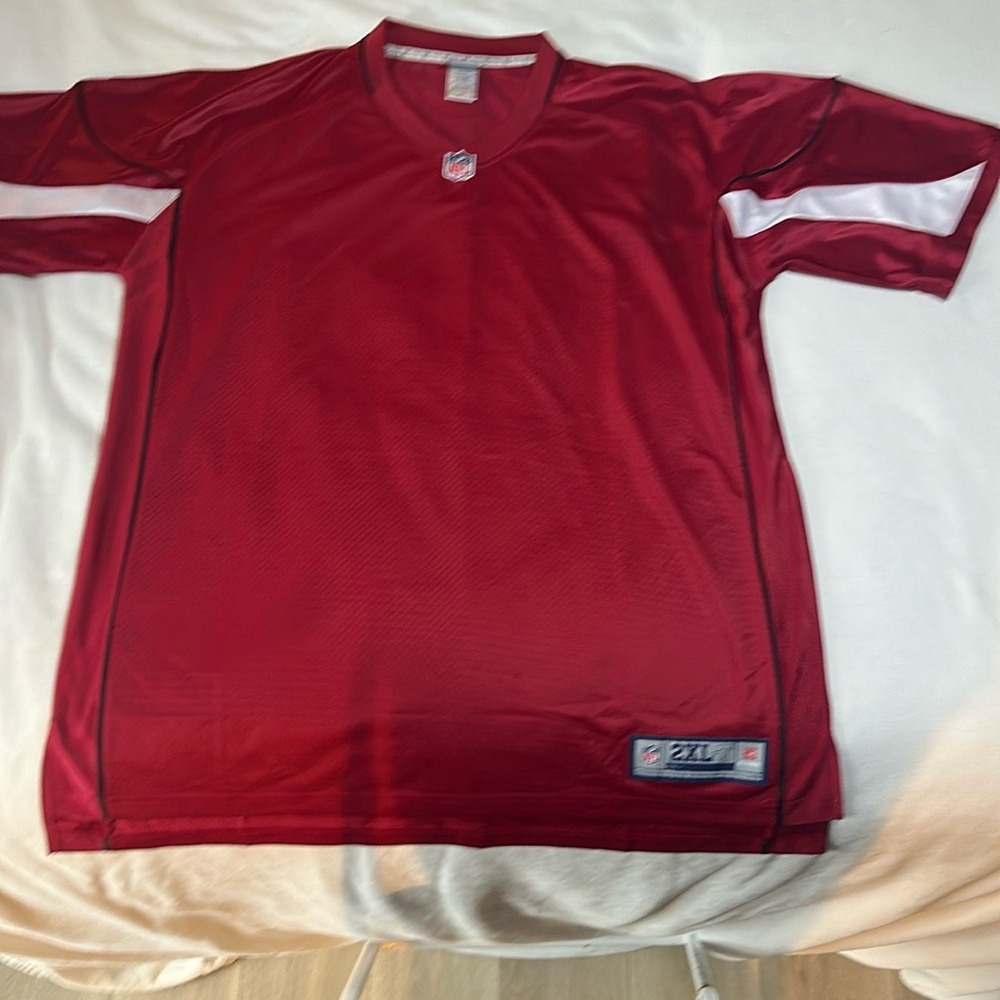 Red Arizona Cardinals NFL Team Blank Jersey. Men’s size 3XLT.